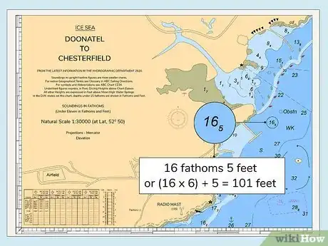 Image titled Read a Nautical Chart Step 4