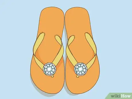 Image titled Decorate Flip Flops Step 1