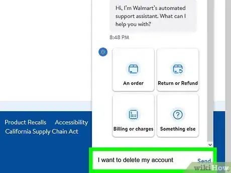 Image titled Delete Walmart Account Step 6