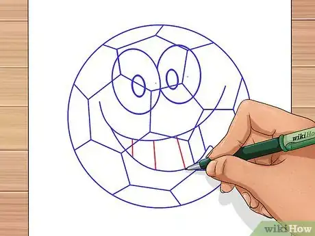 Image titled Draw a Soccer Ball Step 17