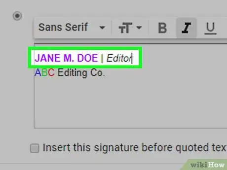 Image titled Create a Professional Email Signature Step 6