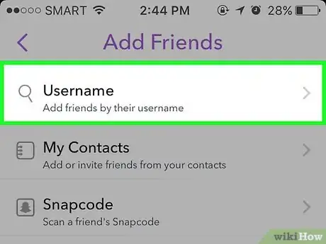 Image titled Find People on Snapchat Step 11
