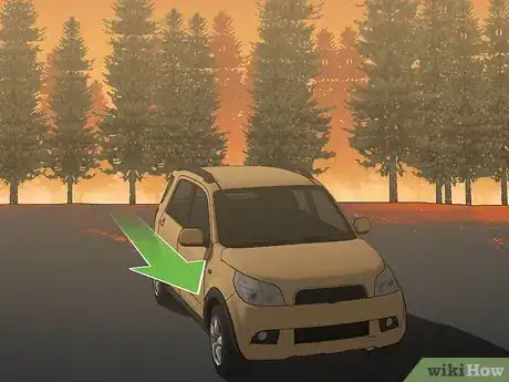 Image titled Survive a Wildfire While Trapped in a Vehicle Step 9