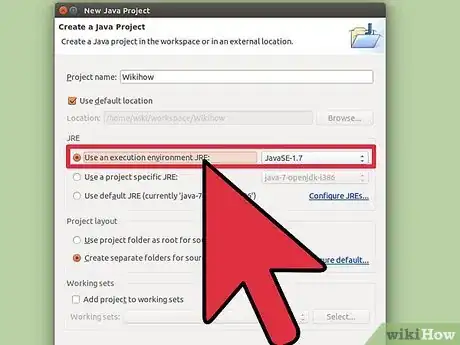 Image titled Create a New Java Project in Eclipse Step 5