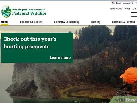 Image titled Get a Fishing License in Washington State Step 1