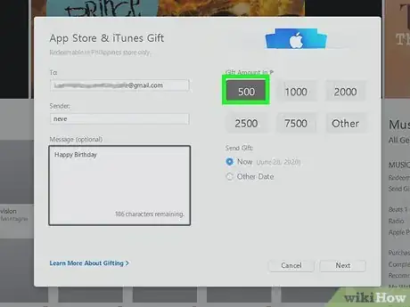 Image titled Buy an iTunes Gift Card Online Step 23