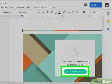 Image titled Enable Grammarly on Google Docs Step 3