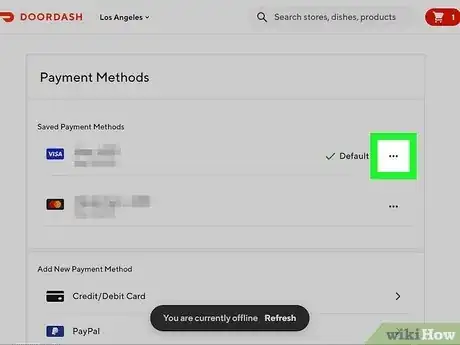 Image titled Remove Card from Doordash Step 8
