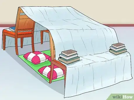 Image titled Make a Blanket Fort Step 4