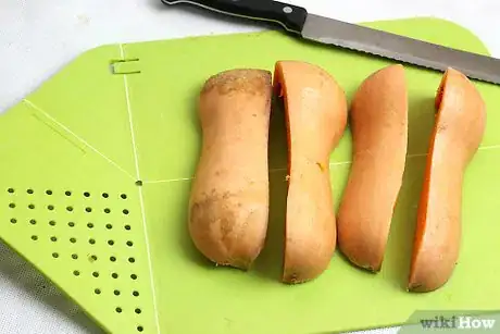 Image titled Cook Butternut Squash in the Oven Step 2