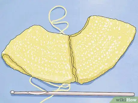 Image titled Crochet a Baby Sweater for Beginners Step 8