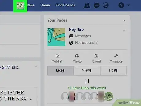 Image titled Hide Your Number of Friends on Facebook on a PC or Mac Step 2