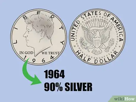 Image titled Find Silver Half Dollars Step 1