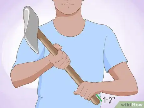 Image titled Use an Axe Step 1