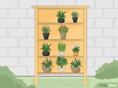 Image titled Turn a Bookshelf Into a Vertical Garden Step 12