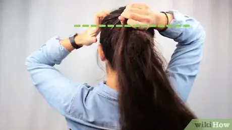 Image titled Do a Basic Ponytail Step 3