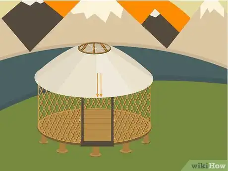 Image titled Build a Yurt Step 25