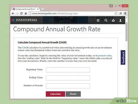 Image titled Calculate Compounded Annual Growth Rate Step 1