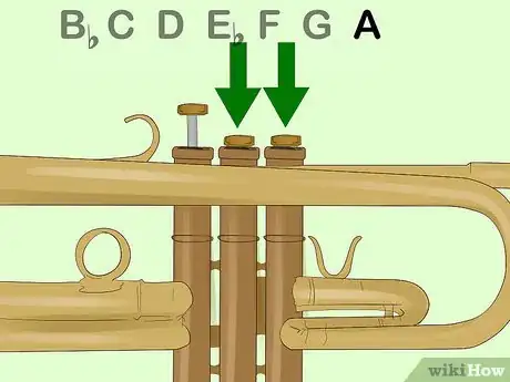 Image titled Play the B Flat Scale on a Trumpet Step 7