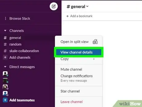 Image titled Find a Channel ID on Slack on PC or Mac Step 7