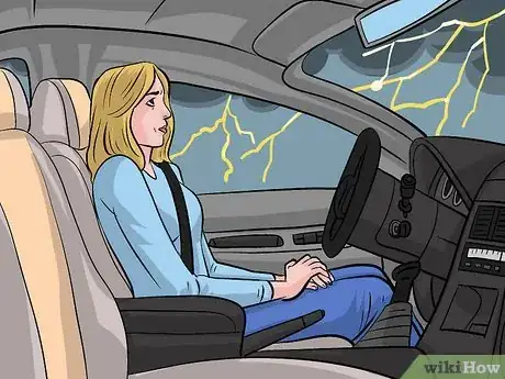 Image titled Drive Safely During a Thunderstorm Step 17