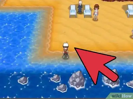 Image titled Catch Shiny Pokémon Using the Chain Fishing Method in Pokémon X and Y Step 1