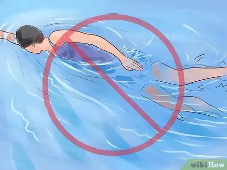 Image titled Swim on Your Period Without a Tampon Step 6