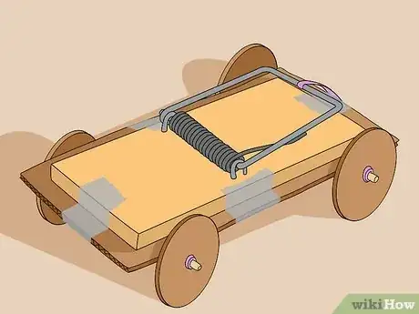 Image titled Build a Mousetrap Car Step 1