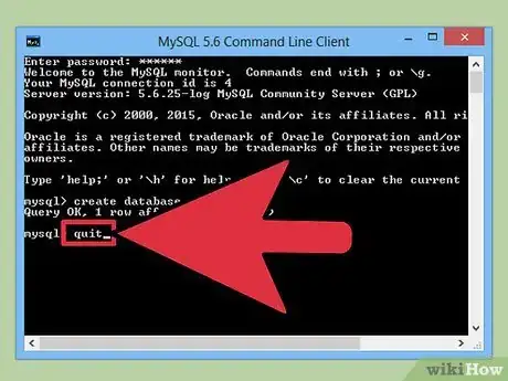 Image titled Send Sql Queries to Mysql from the Command Line Step 5