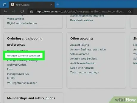 Image titled Disable Amazon Currency Converter Step 3