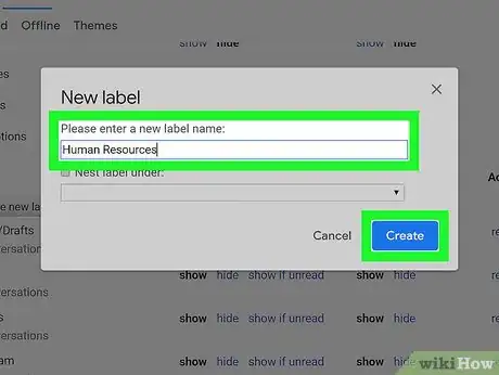 Image titled Color Code Labels in Gmail Step 6