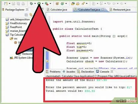 Image titled Write a Java Program With Two Classes Using Eclipse Step 6