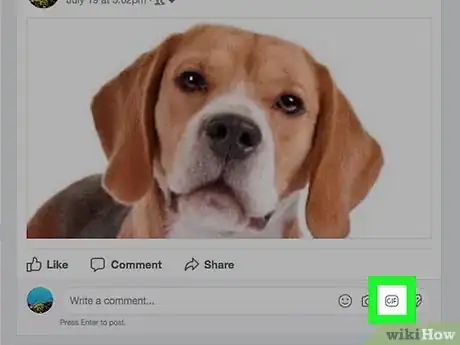 Image titled Post a GIF to Facebook Step 10