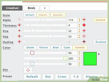 Image titled Change the Size of the Crosshairs in Counter Strike Step 8