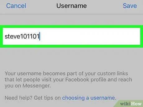 Image titled Change Your Facebook URL Step 6