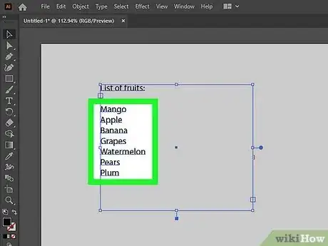 Image titled Add Bullets in Illustrator Step 3