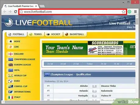 Image titled Watch Soccer Online for Free Step 3