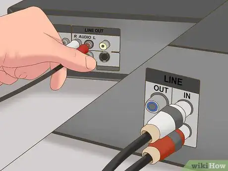 Image titled Record a CD to an Audio Cassette Using Amplifier Step 3