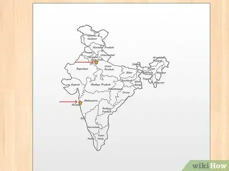 Image titled Draw the Map of India Step 10