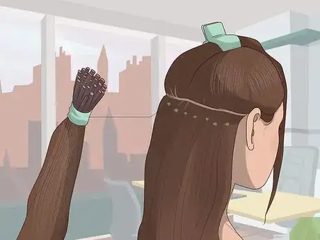 Image titled Apply Hair Extensions Step 3