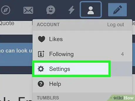 Image titled Make a Secondary Blog on Tumblr Step 4