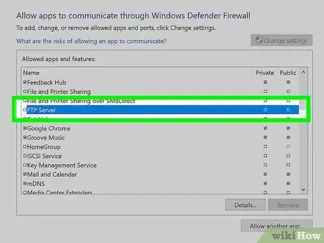 Image titled Set up an FTP Between Two Computers Step 25