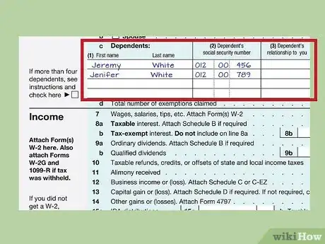 Image titled Fill out IRS Form 1040 Step 10