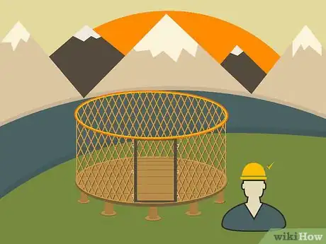 Image titled Build a Yurt Step 16