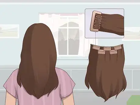 Image titled Apply Hair Extensions Step 2