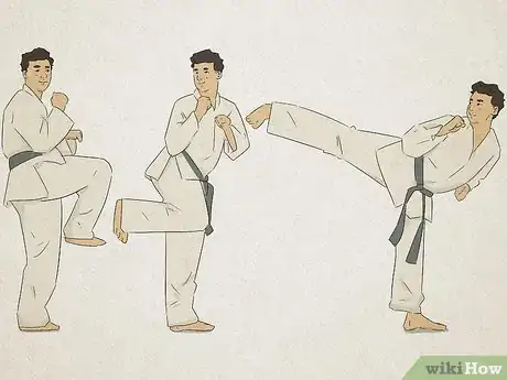 Image titled Perform a Back Kick Step 2