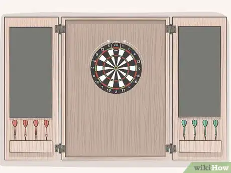 Image titled Hang a Dartboard Step 9