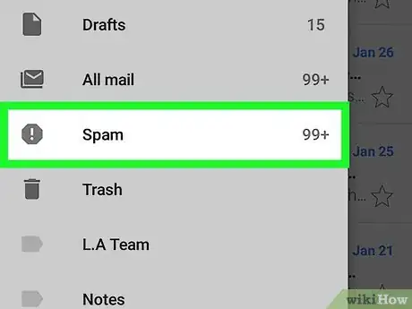 Image titled Stop Emails from Going to Spam on Android Step 3