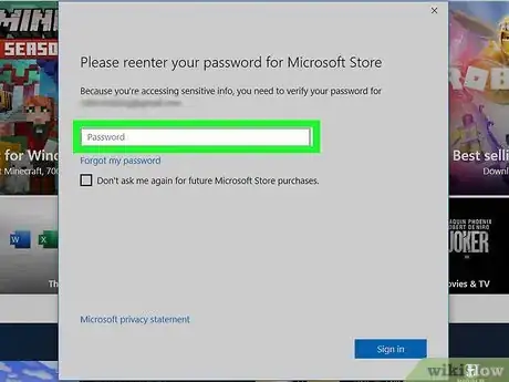 Image titled Log Into the Microsoft Store Step 5