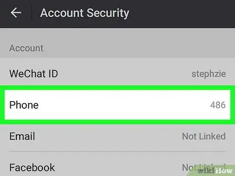 Image titled Change Your Phone Number on WeChat on Android Step 5